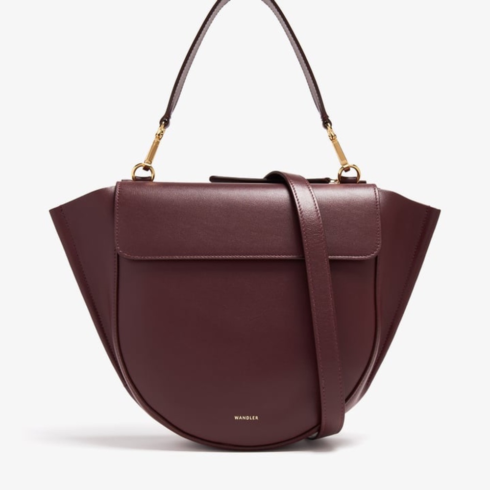 Wandler Medium
Hortensia Burgundy Shoulder Bag